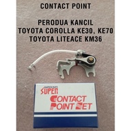 DISTRIBUTOR CONTACT POINT PERODUA KANCIL, TOYOTA COROLLA KE70, LITEACE KM36