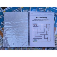 Maze Game for kids 7-pages A4 size