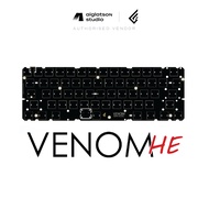 GEONWORKS Venom 60HE PCB 8KHz-Keyboard Circuit Board For Magnetic Hall Effect Venom60 Switch Mechani