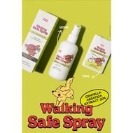[Pet Hygiene Spray] Walking Safe Spray for Dogs & Cats | Natural Paw Sanitizer | 120ml / 15ml