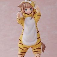 My Cat Is A Kawaii girl Kinako Dressed In Tiger Hoodie "Roar" Pose Catgirl Figu