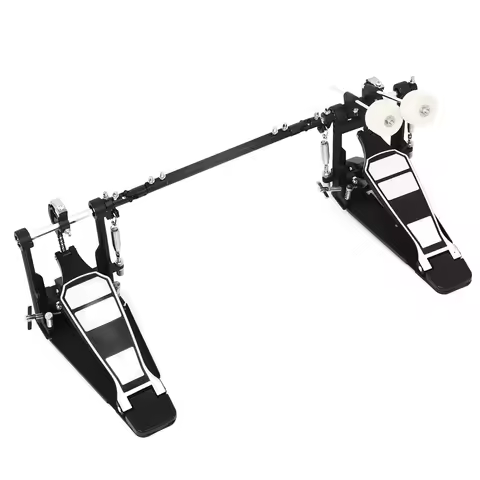 Professional Aluminum Alloy Drum Kit Pedal Single Chain Frame Jazz Drum Foot Pedal for Drums Practic