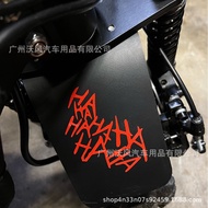 HAHAHA Helmet Sticker Motorcycle Car Sticker English Helmet Sticker Window Bumper Decal D132 JUWA