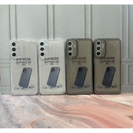 Samsung A55/A15 casing clear gray softcase A25