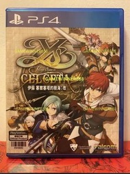 （中古二手）PS4遊戲 伊蘇 塞爾塞塔的樹海 改 YS Memories of Celceta Remaster 港版中文版