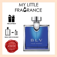 100ml Bvlgari BLV Pour Homme EDT Eau de Toilette Men Man Bulgari B.L.V BVL Blue [Authentic Original Perfume Fragrance]