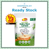 [现货+包邮 Date: 08/2021] Sunrice 宝宝原味米糊 4months+ Baby Rice Cereal Original 125g (Australia Import)