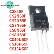 5PCS Brand New CS8N65F CS830F CS13N50F CS7N65F CS8N60F CS2N60F CS10N60F CS10N65F TO-220F MOS FET Bes