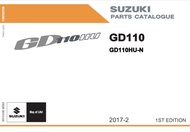 สมุดภาพอะไหล่ SUZUKI GD110 ( ปี 2017 )