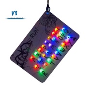 Strange Things Movie Merchandise 26 Letter Night Light Bag Movie Merchandise Card Light Pendant Fest