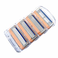【Must-Have Accessories】 4PCS SET 5 Men Face Blades Male Manual Razor Blades