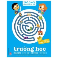 Books - Set of 8 Intellectual Development Games for 3-6 Years Old - Kim Dong Publishing House - Sele