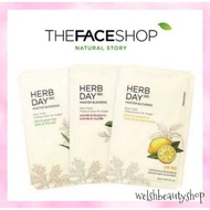 [THE FACE SHOP] HERB DAY 365 MASTER BLENDING FACE MASK - 1PCS