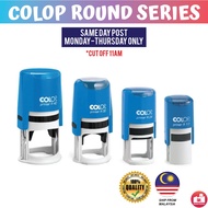Rubber Stamp Colop Round Company Round Self Ink Rubber Stamp
