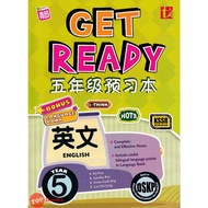 [TOPBOOKS Tunas Pelangi] Get Ready English Year 5 SJKC KSSR Semakan 五年级 预习本 (2021)