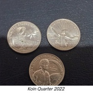 Koin Quarter Amerika 2022