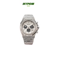 SEIKOMOD Royal Oak Panda VK63 Chronograph Movement Watch