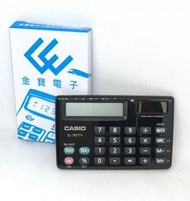 CASIO 卡西歐 太陽能計算機 計算機 名片型計算機 隨身 超薄 攜帶型計算機 金寶電子 股東會紀念品