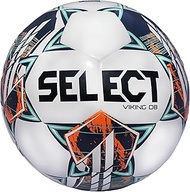 SELECT Viking DB Soccer Ball, White/Teal/Orange V24, Size 4