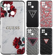 Soft Silicone TPU Case for iPhone Apple 7 8 Plus XR 11 X XS 14 Pro Max 12 13 6 6S GUESS