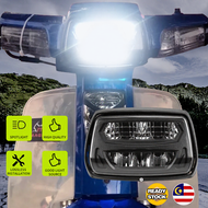 HONDA EX5 HEADLAMP LED EX5 HIGH POWER DREAM HEAD LAMP EX5 LED LAMPU DEPAN EX5 NEW LIGHT HEADLIGHT