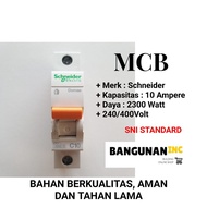 MCB 10 AMPERE SCHNEIDER - MCB 10 AMPERE BAGUS