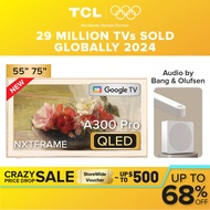 (NEW)  TCL A300 Pro Nxt frame TV | ArtGallery QLED PRO | 27.9mm Ultra-Slim | Canvas TV