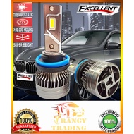 【O3 EXCELLENT】2PCS White LED Canbus Headlight H1 H3 H4 H7 H11 9005/HB3 9006/HB4 6000K Car Bulb