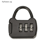 【HOTMAR】 3 Dial Luggage Travel Digit Number Code Lock Combination Padlock Safe Lock For Gym Digital 