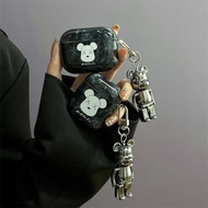 Street Wear Cartoon Bear Suitable for pods4 Generation Protective Case Second Generation 3 Generatio