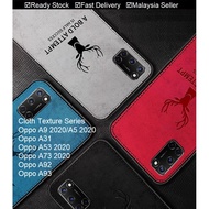 Oppo A95 A93 A92 A74 4G 5G A73 A54 A53 2020 A31 A9 2020 A5 2020 A92020 A52020 Cloth Texture Phone Ca
