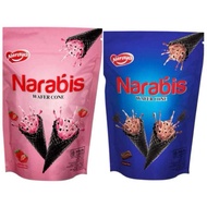 Naraya Narabis Wafer Cone Cream Chocolate Strawberry Packaging Bag 80g