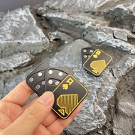 2026新款EDC夜光三层A啪啪币啪啪牌斜推扑克A磁力解压推牌高颜值减压玩具EDC luminous three-layer A- pa coin pa-pa card oblique20251107