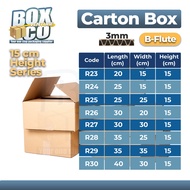 Carton Box Storage Box Packing Box Packaging Box Kotak Murah ~ 15cm height
