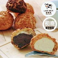 【披薩市】 台北名店『戀鮮乳x初鹿鮮奶冰火泡芙』16入(2入/盒)