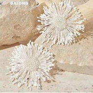 [Summer Vacation] Ethereal Firework Earrings | White Dandelion Shaped Earrings | Bohemian Beach Acce