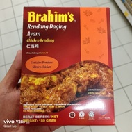 BRAHIM'S Rendang Daging Ayam Segera / Chicken Rendang Boneless Ready To Eat 180g Halal
