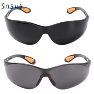 SNSUH Safety Goggles, Dustproof Windproof Welding Welder Goggles, Scratch Goggles Grey Black Eyewear