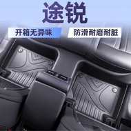 Suitable for Volkswagen VS5VS7 Santanatorui Range Rover ID and Crowd TPE Large Surrounded Foot Mats 