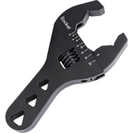 EVIL ENERGY AN Fitting Wrench, 3AN-20AN Adjustable AN Wrench Aluminum Hose Fitting Tool 6 Inch