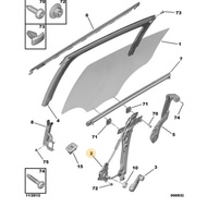 Power Window Regulator Rear Bracket For Peugeot 208 2008