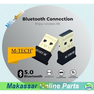 Bluetooth V5.0 transmitter receiver dongle mini USB adapter PC laptop M-Tech M Tech MTech
