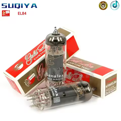 SUQIYA-Gold Lion EL84 N709 Power Tube Matched Amp Accessories Re Golden Voice Shuguang EH JJ Mullard