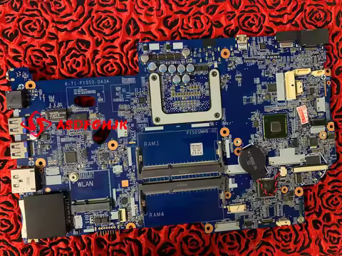 Used P170SM LAPTOP MOTHERBOARD P150SMMB-0E 6-77-170SMA0-D03A 6-71-P15S0-DA3A All Tests OK
