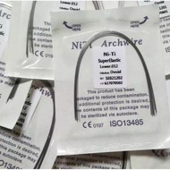 BRACES WIRE NITI 012,014,016,018 UPPER LOWER