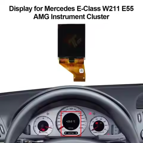 Dashbaord Display for Mercedes E-Class E320 E350 E500 E55 E63 W211 CLK-Class W209 CLS-Class W219 Ins