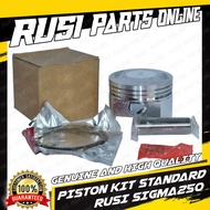 RUSI Sigma250 Piston Set Standard/Sigma250 Piston Kit +25/Sigma250 Piston Kit+50