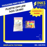 OPP PLASTIC GLUE 7x10 ADHESIVE PLASTIC