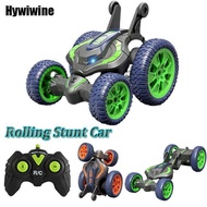 A A Foldable Stunt RC Car With LED Lights Remote Control Snake 3D Flip Roll 2.4G Double-Sided Drivin