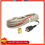 Car washer wire 10M,15,20,30M high pressure with 2 large 22mm threaded ends with COPPER joint